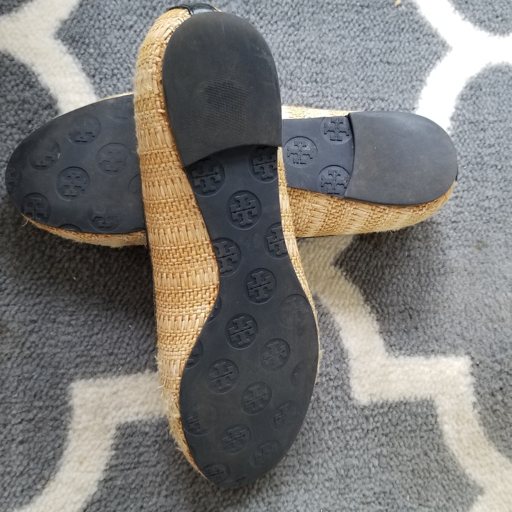 Tory Burch woven ballet  flats, in good pre loved - Picture 4 of 5